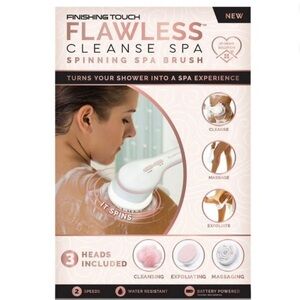 LAWLESS Flawless Cleanse Spa Spinning Brush - White